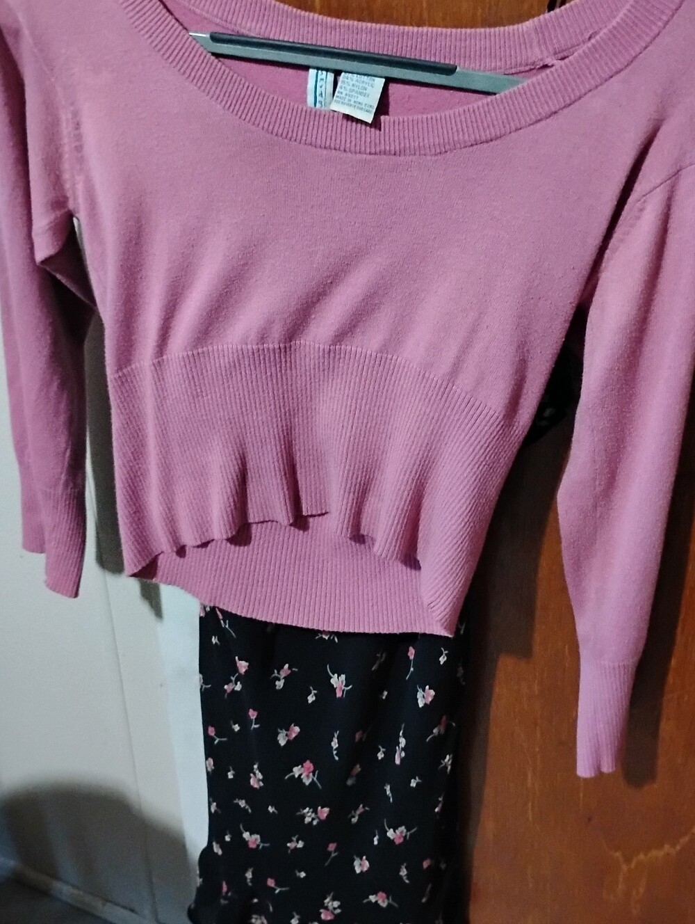 true 90's Slip Dress & Sweater.
